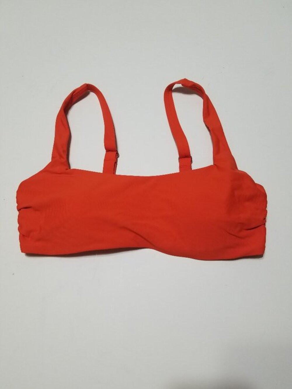 Like New Athleta Swim Orange Bikini Top Size 34B/C